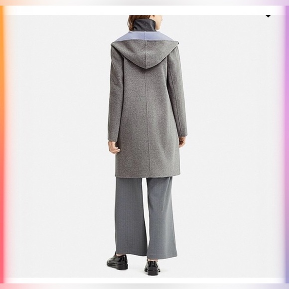UNIQLO Women's Double Face Hooded Coat - Picture 3 of 9